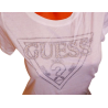 Dámské bílé tričko Guess Sparkle logo