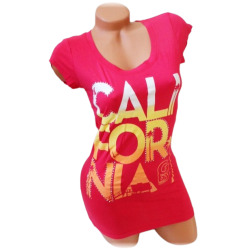 Dámské tričko G by Guess California červené