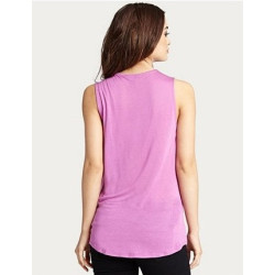 Dámské tričko Guess Cherry - fialová blůzka - halenka