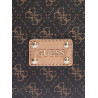 dámská kabelka GUESS Logo Affair Crossbody hnědá