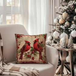 Sada vánočních povlaků na polštářky JOY