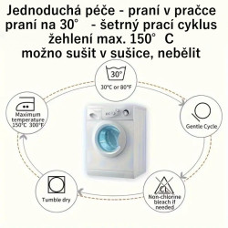 Vánoční povlak na polštářek 1 ks Santa na saních