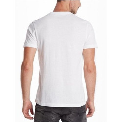 Pánské tričko Guess Las Vegas bílé triko