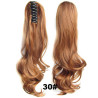 Clip in culík se skřipcem vlnitý 60cm tmavá blond