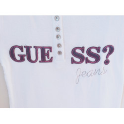 Dívčí - dětské tričko Guess Adelaiade bílé