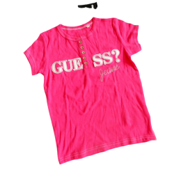 Dívčí - dětské tričko Guess Adelaiade růžové