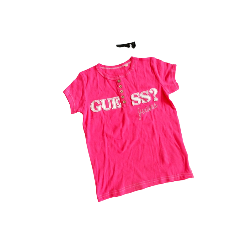 Dívčí - dětské tričko Guess Adelaiade růžové