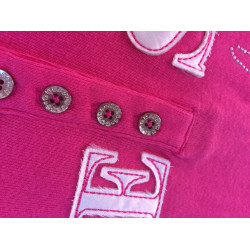 Dívčí - dětské tričko Guess Adelaiade růžové