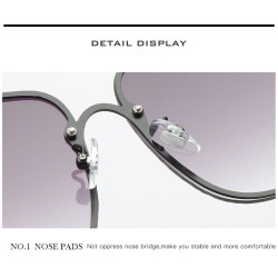 Dámské sluneční brýle hranaté hnědé