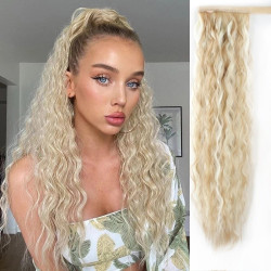 Clip in culík vlnitý blond  dlouhé vlasy za pár minut