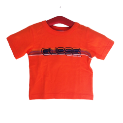 Chlapecké - dětské tričko Guess oranžové