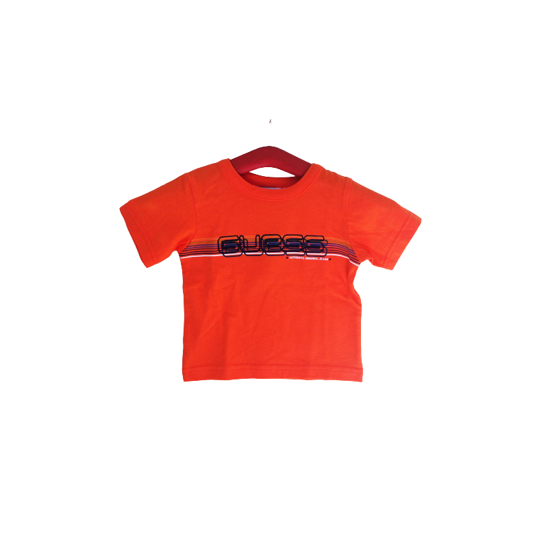 Chlapecké - dětské tričko Guess oranžové