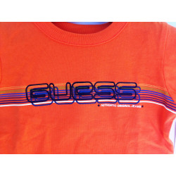 Chlapecké - dětské tričko Guess oranžové
