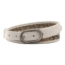 Dámský opasek Calvin Klein oboustranný snake / logo