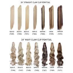 Clip in culík vlnitý beach blond 60 na skřipci