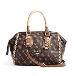 kabelka Confidential Logo Frame hnědá