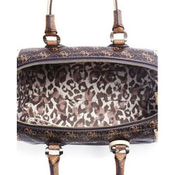 kabelka Confidential Logo Frame hnědá