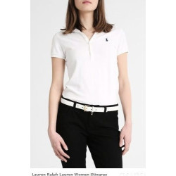 Dámský opasek Ralph Lauren bílý