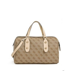 Guess kabelka Logo Sport béžovo hnědá