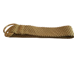 Opasek Ralph Lauren béžovo zlatý