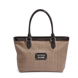 Dámská kabelka Guess Proposal Medium Carryall Tote hnědá