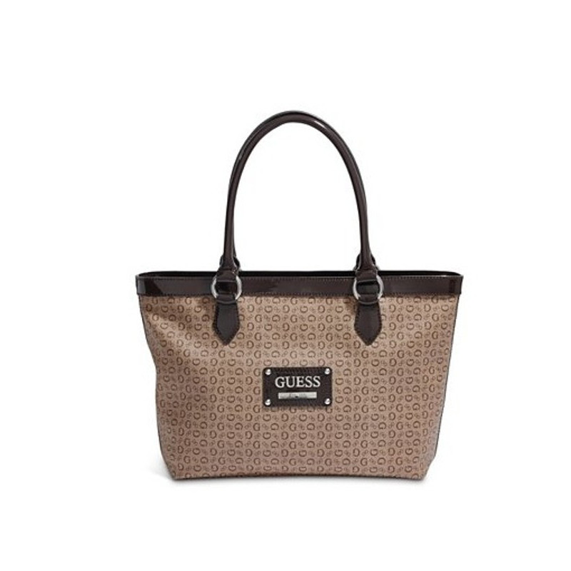 Dámská kabelka Guess Proposal Medium Carryall Tote hnědá