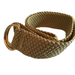 Opasek Ralph Lauren béžovo zlatý