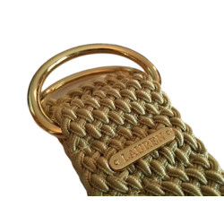 Opasek Ralph Lauren béžovo zlatý