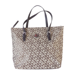 Tommy Hilfiger dámská kabelka tote béžovo hnědá