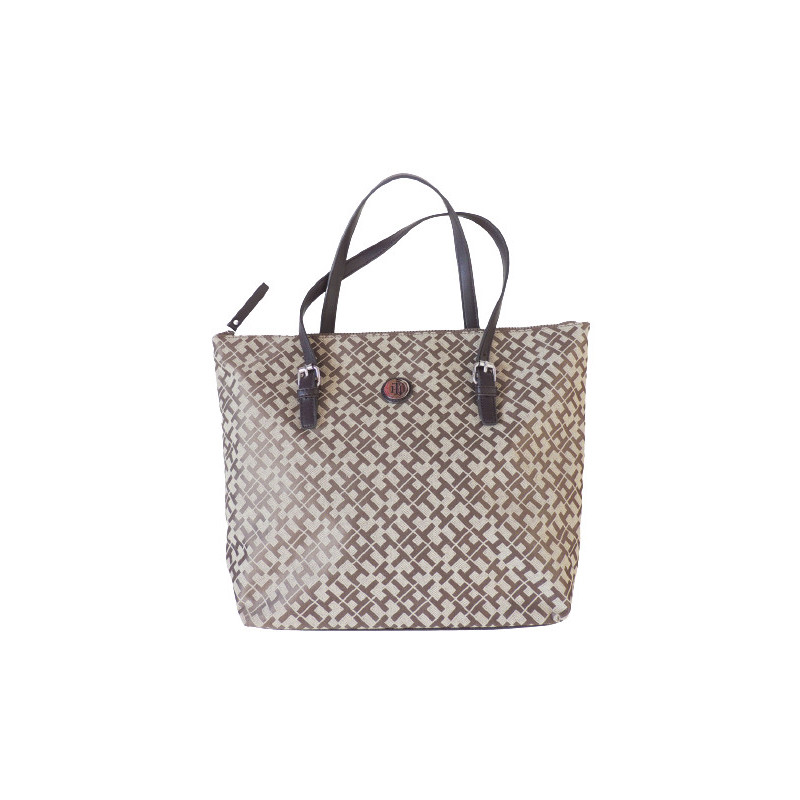 Tommy Hilfiger dámská kabelka tote béžovo hnědá