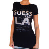 Dámské tričko Guess L.A. logo černé triko
