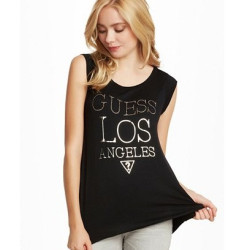 Guess dámské triko Anjolle blůzka černá