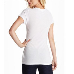 Dámské tričko Guess Butterfly bílé triko