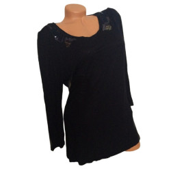 Dámské tričko Armani Exchange  černá halenka