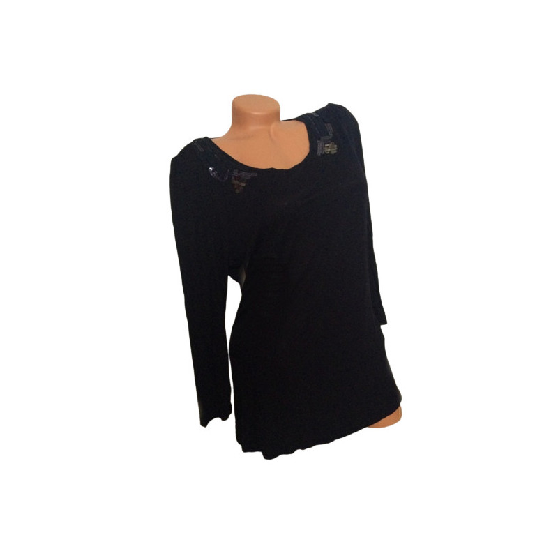 Dámské tričko Armani Exchange  černá halenka