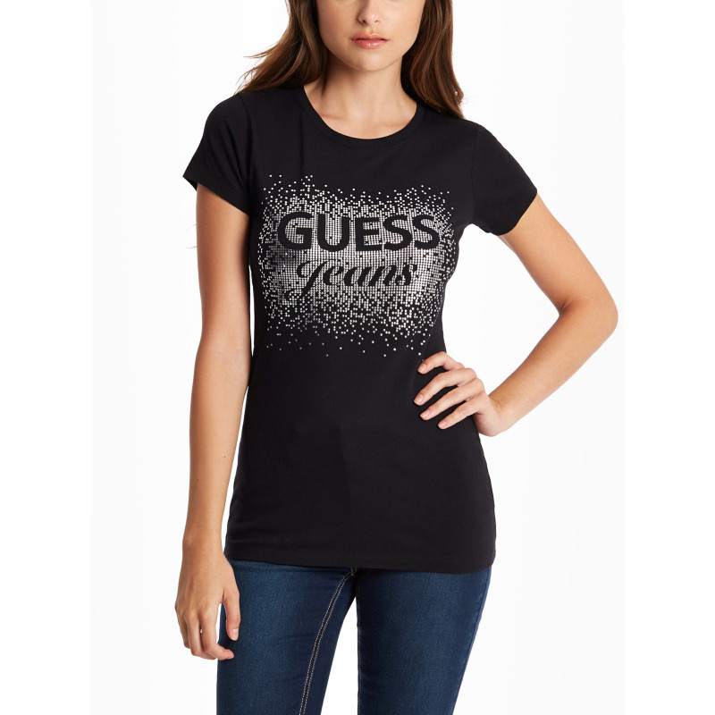 Dámské tričko Guess Briley černé triko