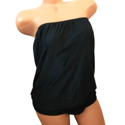 Dámské plavky vcelku černé