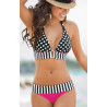 Dámské - dívčí plavky bikiny s puntíky