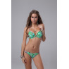 Dámské plavky - bikiny s tropickým vzorem