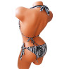 Dámské plavky - zebrované bikiny