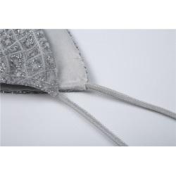 Dámské plavky - stříbrné bikiny