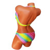 Dámské plavky - duhové bikiny PUSH UP
