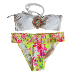 Dámské plavky bikiny s broží