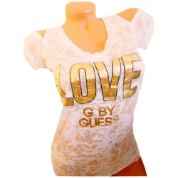 Dámské tričko  Guess bílé