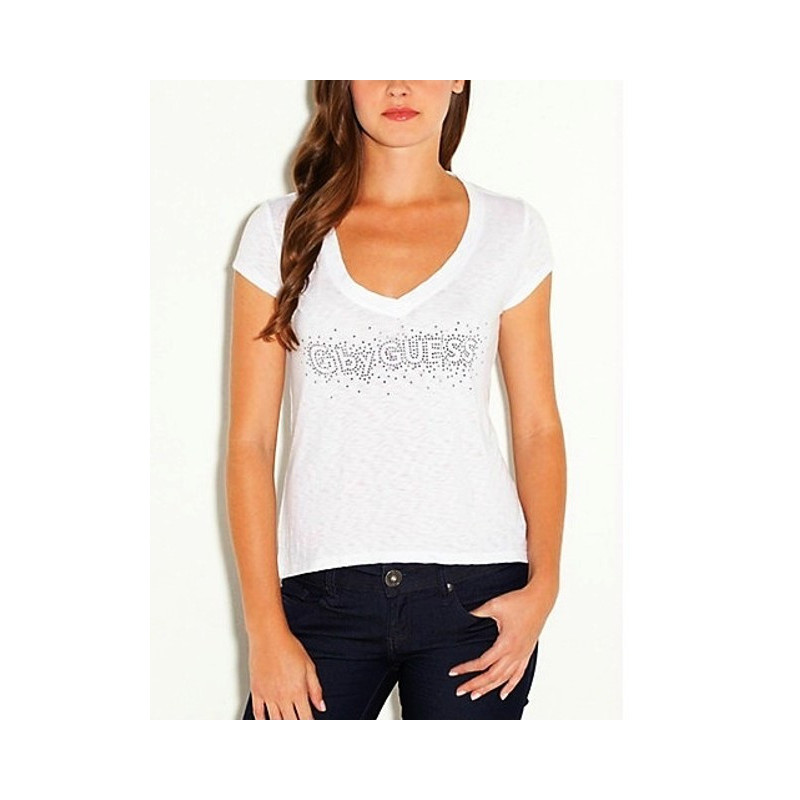 Dámské tričko G by Guess  bílé triko
