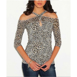 Dámské tričko  G by Guess  leopardí triko