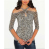 Dámské tričko  G by Guess  leopardí triko