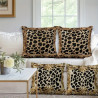 Glamour povlak na polštářek leopardí