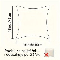 Sada vánočních povlaků na polštářky JOY