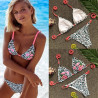 Luxusní leopardí bikiny s motivem plameňáka | Lastyle.cz